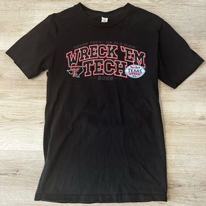 Texas Tech tshirt, official bowl game tshirt 2022 Texas Bowl
